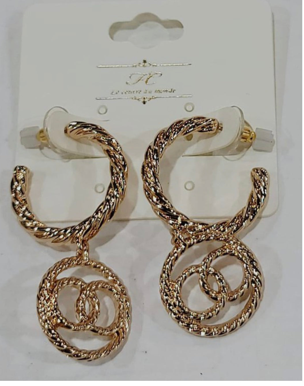 Half moon earrings