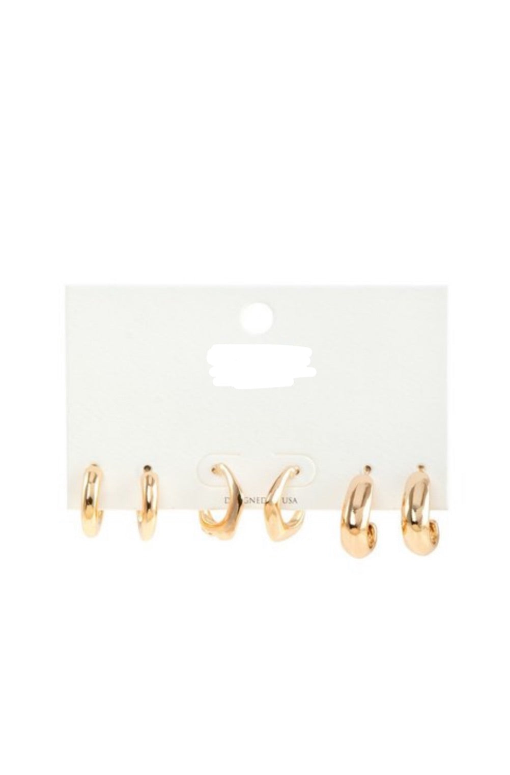 It’s a pack earrings