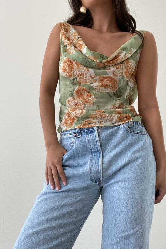 Sage blouse
