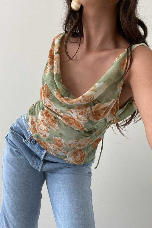 Sage blouse