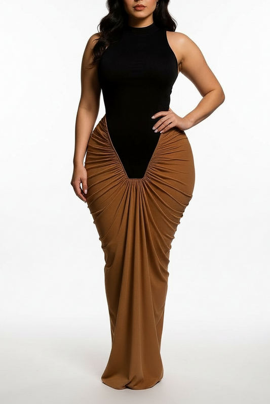 The Muse Sculpted Gown