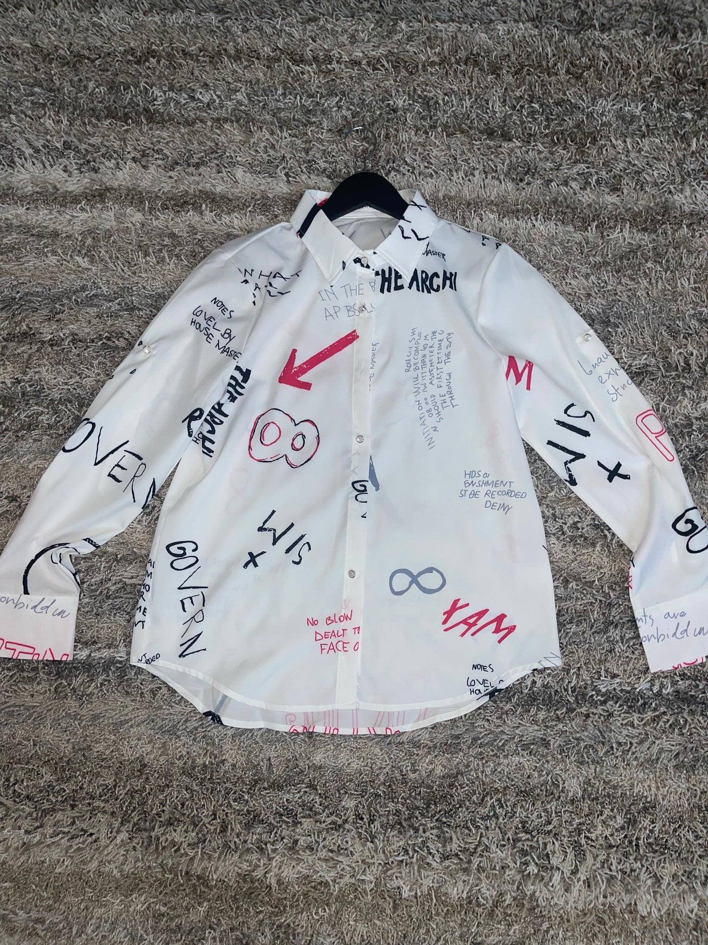 Graffiti blouse