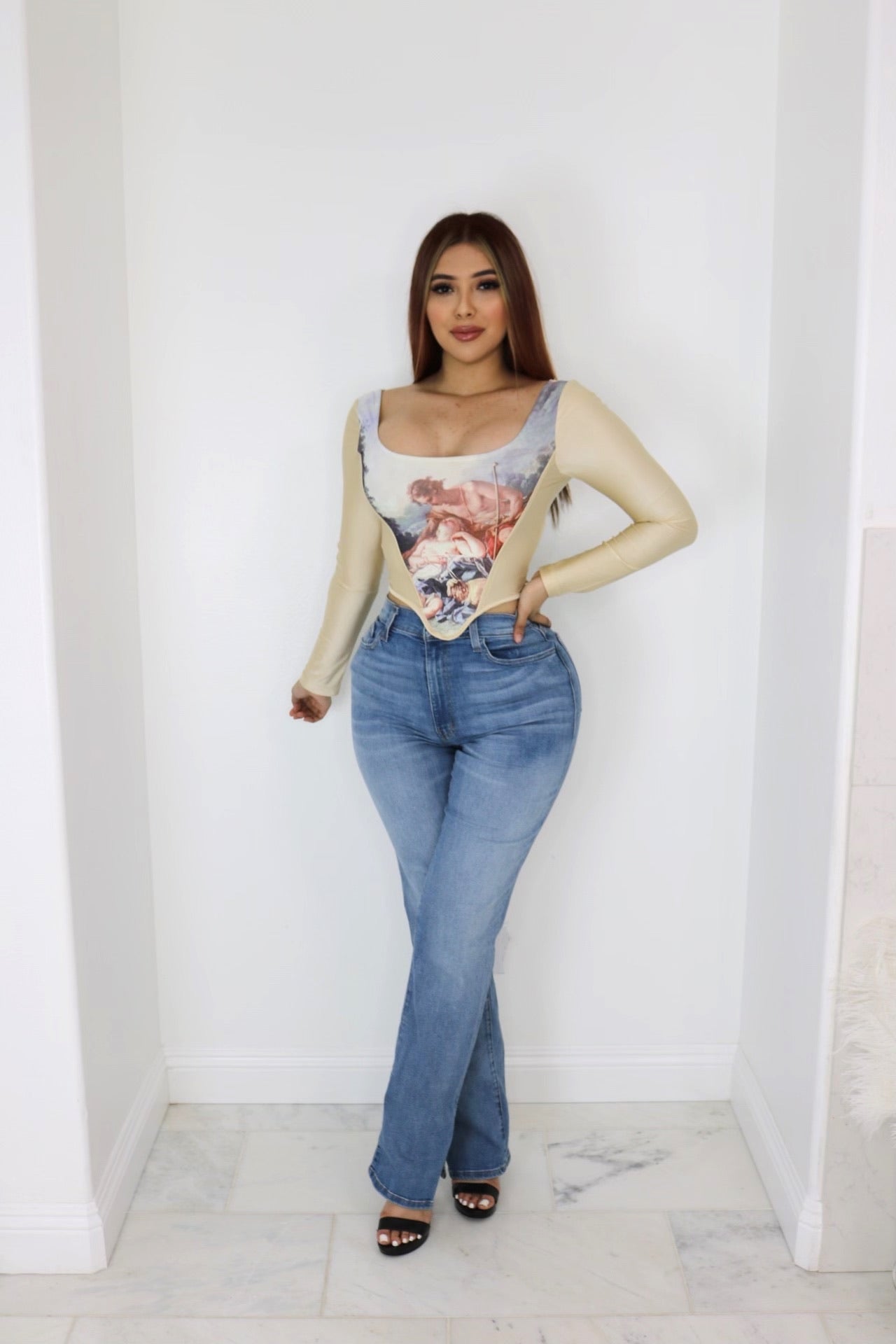 Angel baby top