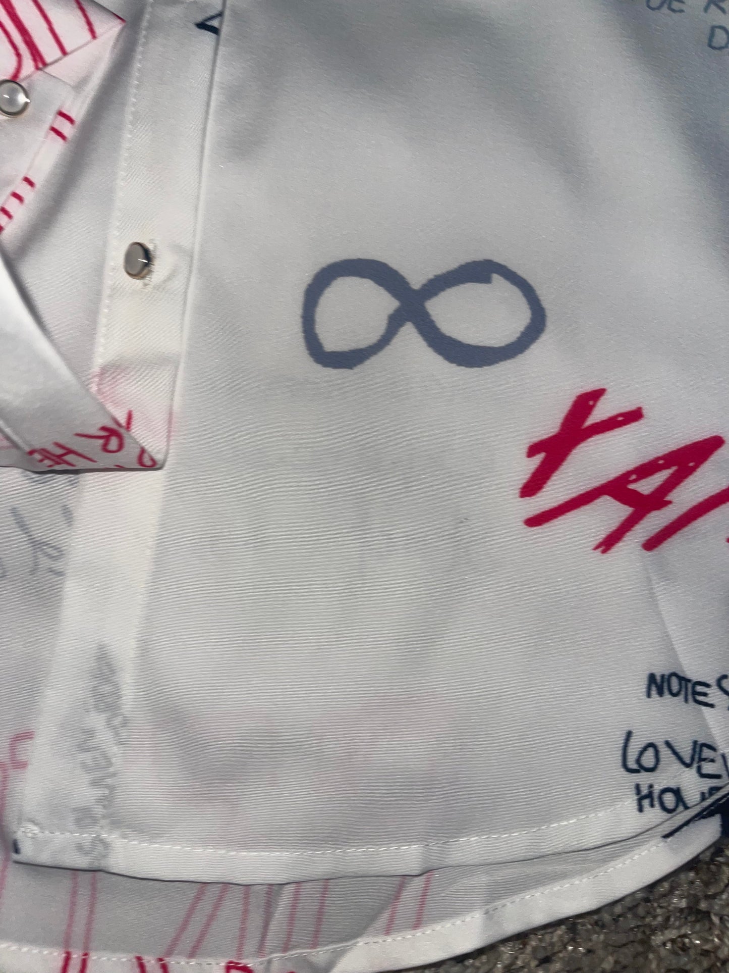 Graffiti blouse