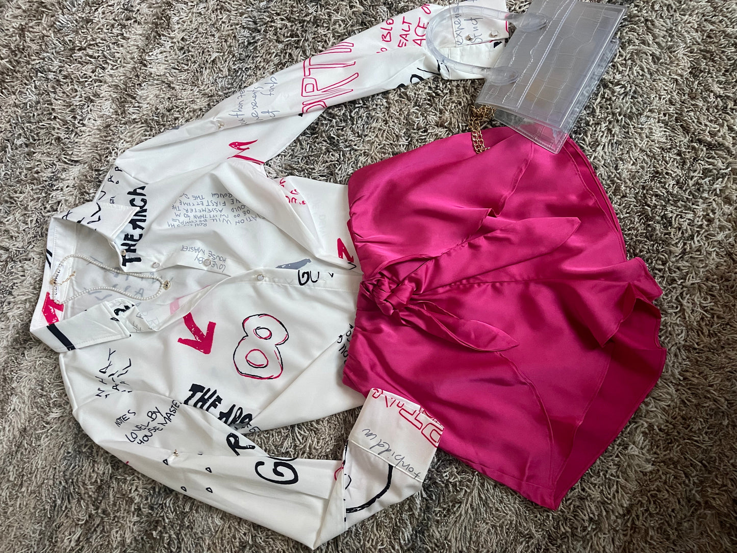 Graffiti blouse