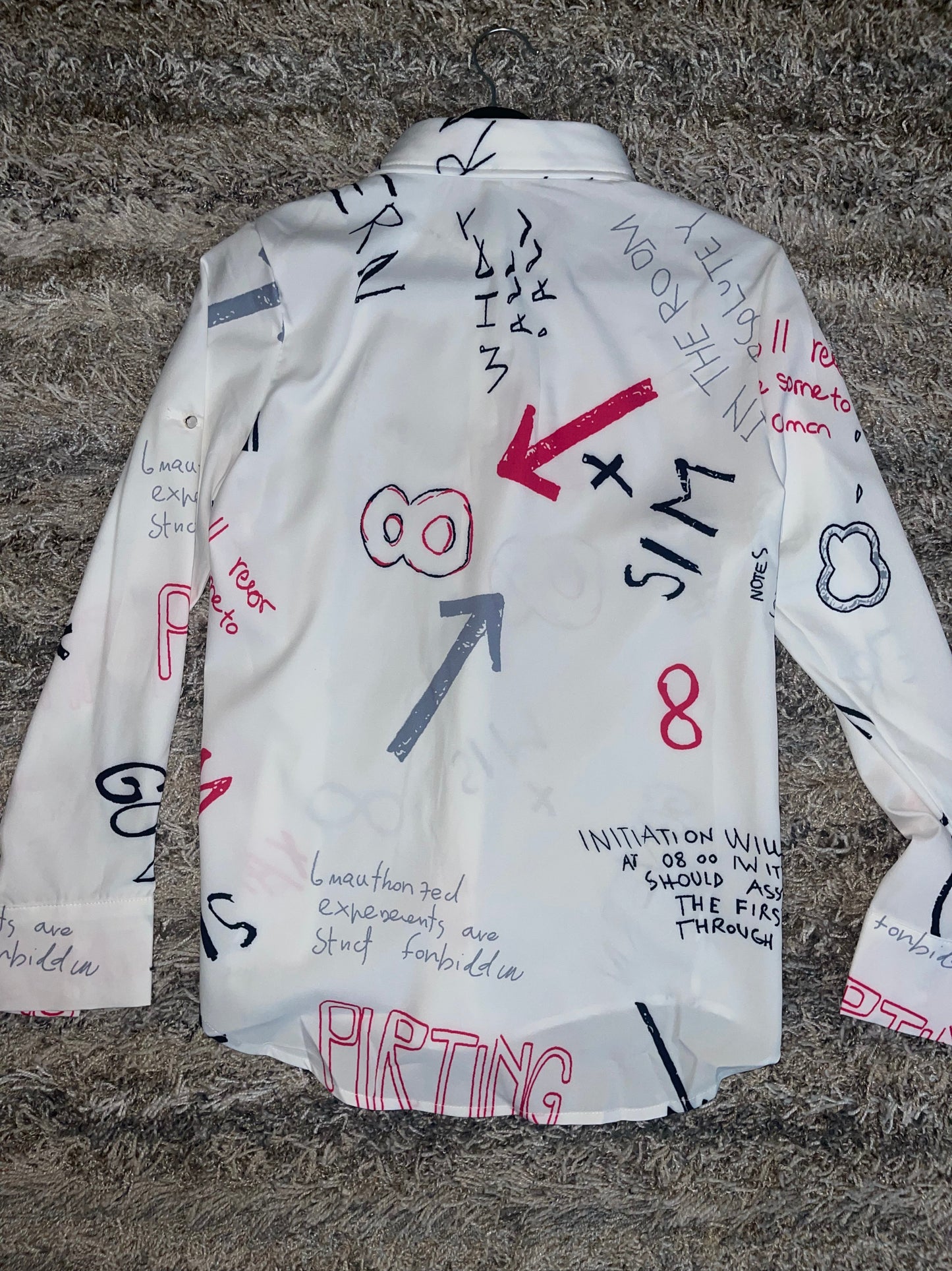 Graffiti blouse
